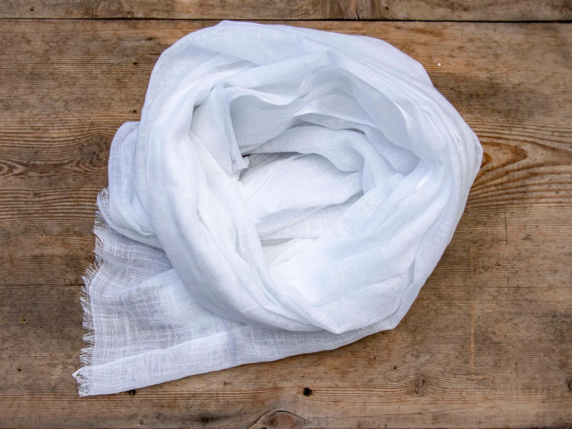 Ethically Made Linen Scarf