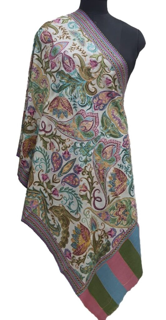 Kalamkari Shawl Kashmir